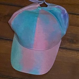 Cotton Candy Tie Dye Hat